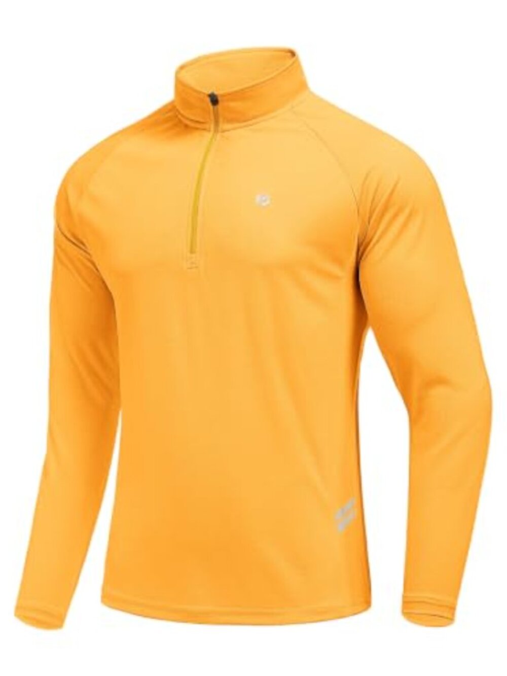 Men's Quarter Zip Pullover Sweatshirt Golf Athletic 4-Way Stretch 100% Polyester